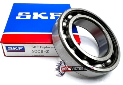 SKF 6008 Z BALL BEARING, METAL SHIELDED ONE SIDE 40x68x15mm | eBay