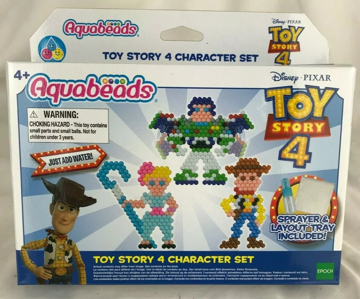 NEW Aquabeads Aqua Beads Toy Story 4 Character Craft Set Kids