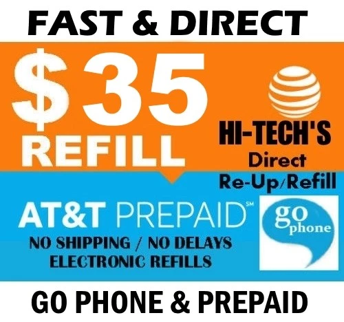 $35 ATT PREPAID REFILL ✅ DIRECT TO PHONE ✅ ONLINE AT&T REFILL ✅ GET IT TODAY! - Image 2 of 3