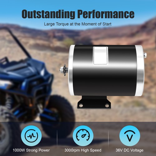 DC 36V 1000W Brush Motor MY1020 Type Motor Reversible Brushed DC Electric Motor  - Bild 7 von 22