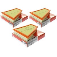 3X Mahle / Knecht Luftfilter LX 2787 Air Filter