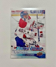 2016-17 UD Young Guns Canvas - Charlie Lindgren
