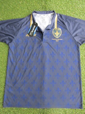 Wakefield Trinity Platinum Member 2021 Rugby League Shirt - Größe Medium Herren Ltd