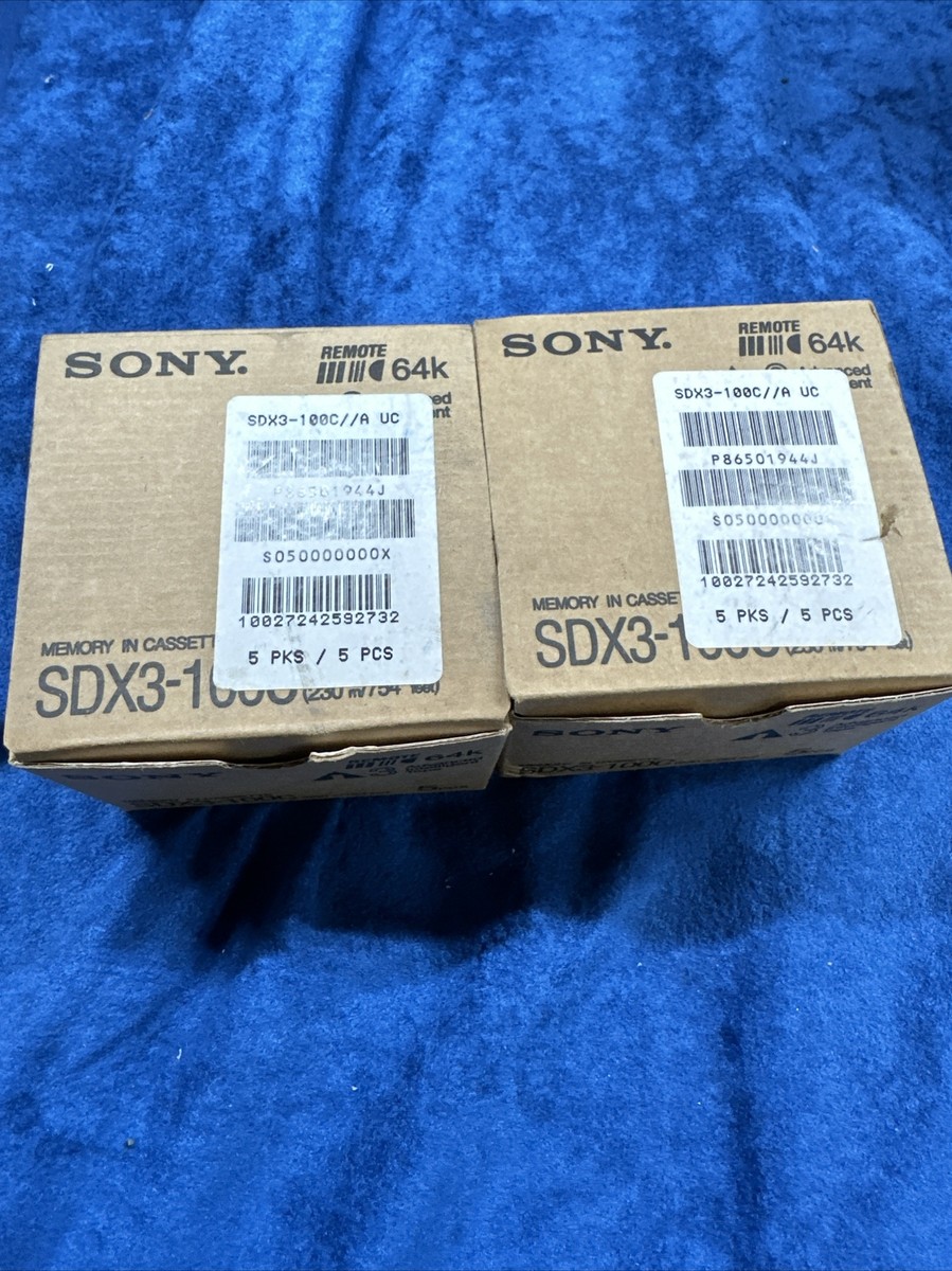 その他 SONY AIT3 DATA CART 100/260GB SDX3-100CN LOT OF 13 Sony SDX3-100C AIT-3 Data Cartridge 100GB/260GB
