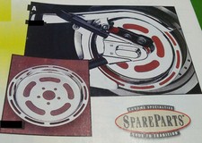 Cover copri puleggia 70 denti cromata 5 slot  Harley 1991-99 Big Twin 1340