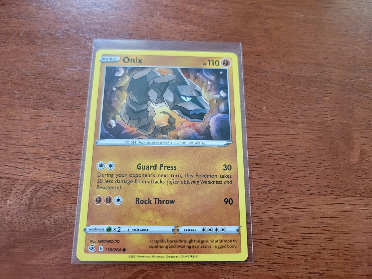 basic onix pokemon card value Onix Pokémon TCG Cards for sale