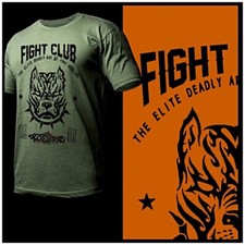 Martial arts t-shirt fight camp Muay Thai Jiu jitsu, judo, karate, grappling tee