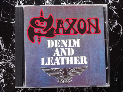SAXON - Denim And Leather * 1981 * EMI * CD made in WEST - GERMANY