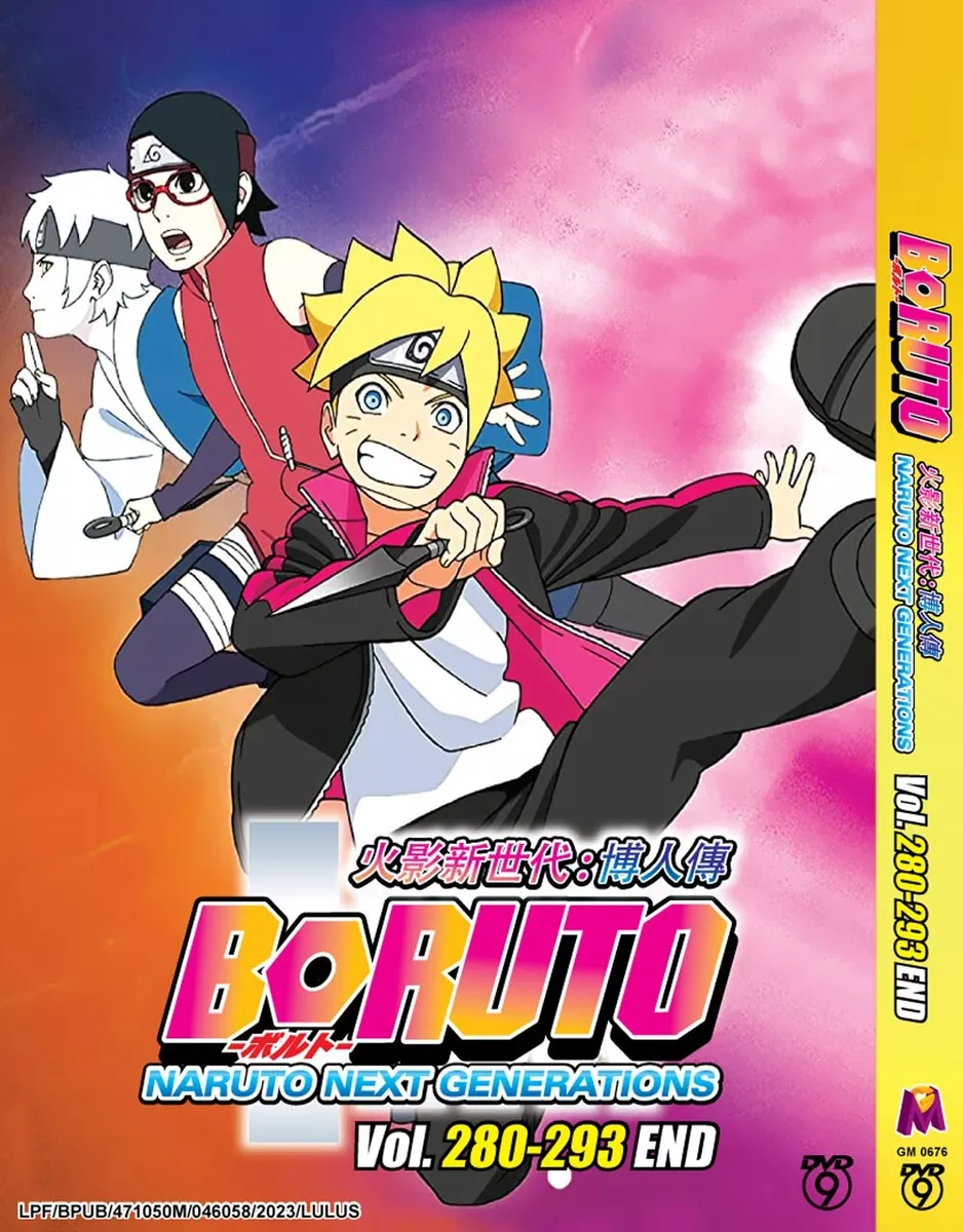 DVD ANIME BORUTO: NARUTO NEXT GENERATIONS Vol.280-293 ENGLISH SUBTITLE REG  ALL