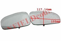 Orvm Konvexer FlüGel TüR Flachglas Spiegel Set Mit Grundplatte Skoda Fabia