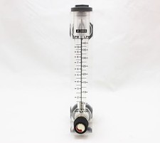 4 Units Panel Flowmeter Water Flow Meter ROTAMETER 2-10 GPM With Control Valve