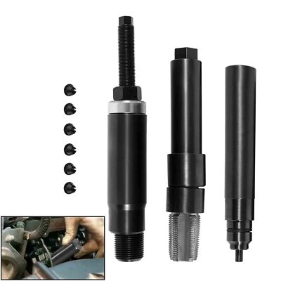 DT466E Electronic Fuel Injector Sleeve Cup Tube Puller Remover Installer Set 