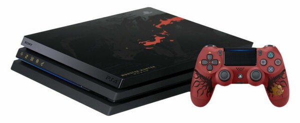 Sony Playstation 4 Pro 1tb Monster Hunter World Black Console For Sale Online Ebay