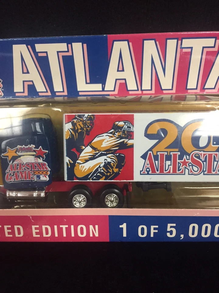 Die Cast Peterbilt SEMI 2000 All Star Game Atlanta, GA - KKAR DE ROSA BLANCA Foto 3 de 4