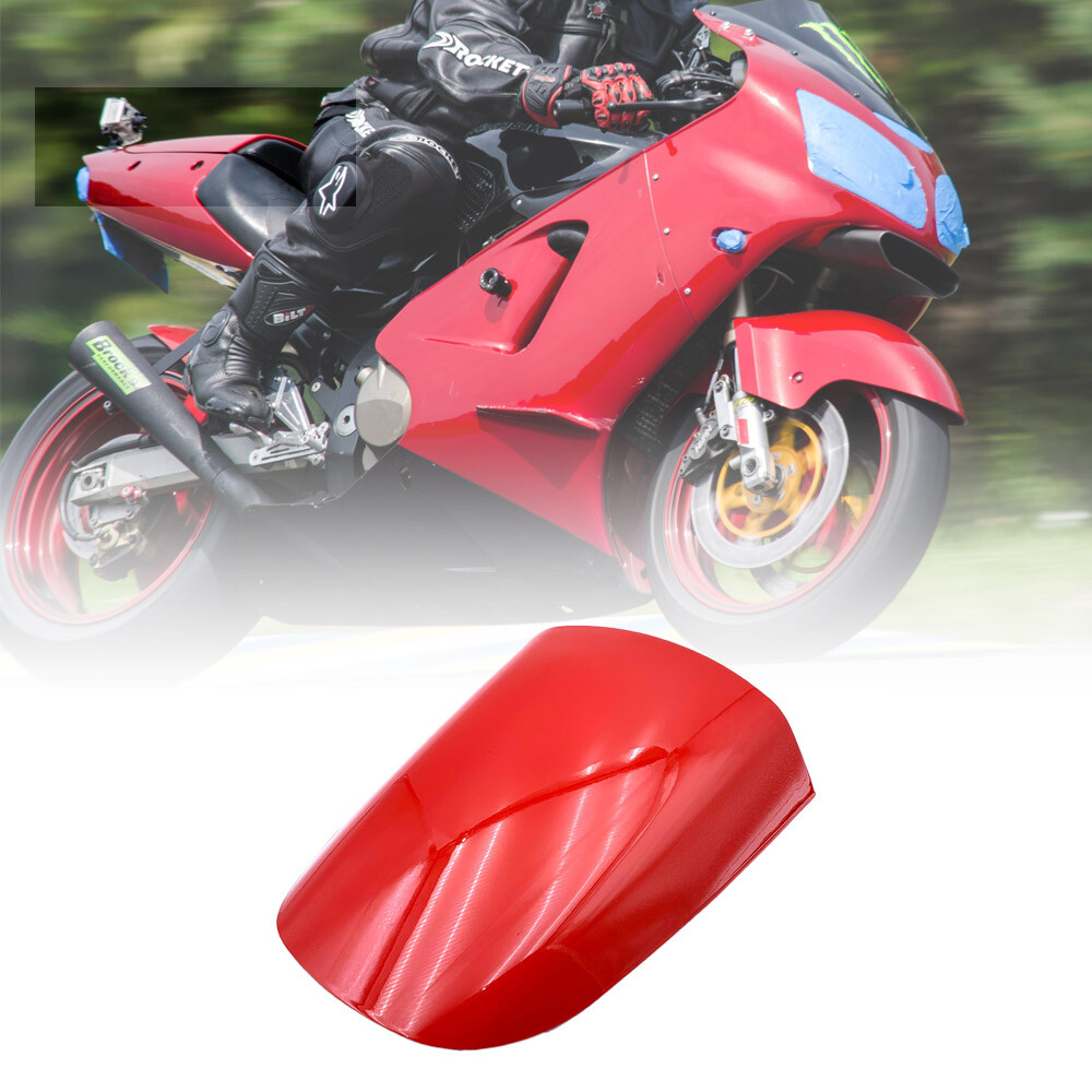 For 00 01 ZX1200A Ninja ZX12R 2000 2001 Kawasaki Red Rear Pillion