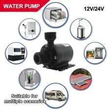 800L/H 5m DC 12V 24V Solar Brushless Motor Water Circulation Water Pump JQ