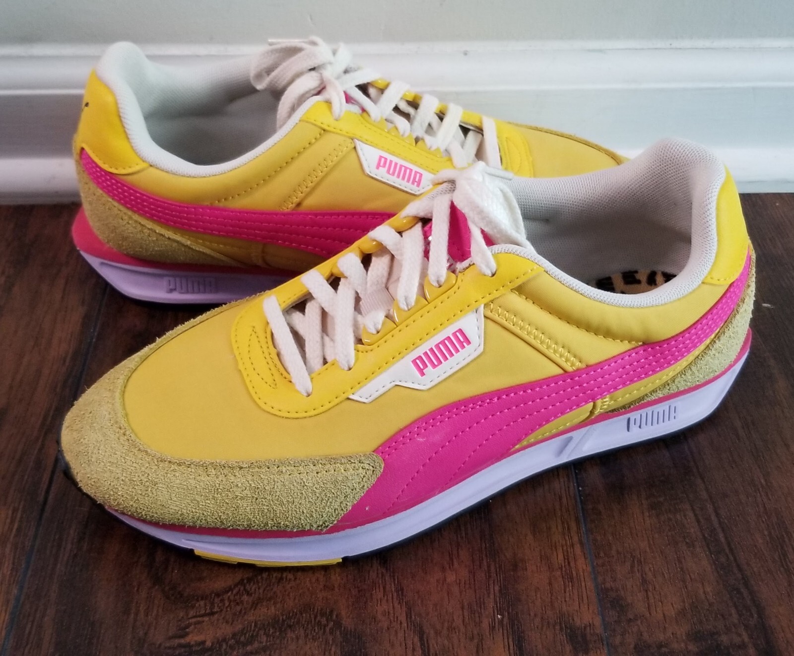 Puma Lo Rider Vintage Super Lemon Womens 7 | eBay