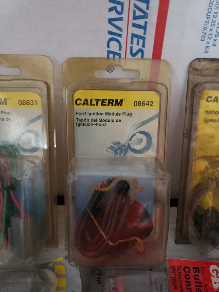 Lot Of FORD IGNITION PLUGS And Much More Extras, CALTERM 08642 ~ T3#76 - Image 3 of 4