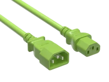 4ft  IEC-320 C13 to C14 Heavy-Duty Power Extension Cord 18 AWG 10A/250V SJT, ...