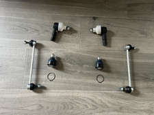 FOR NISSAN QASHAI  07-13 TWO FRONT BOTTOM BALL JOINTS 2 TRACK RODS & TWO LINKS