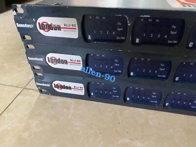 USED BSS BLU-80 Audio Processor Fast shipping#DHL or FedEx