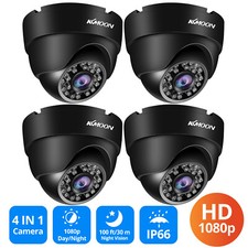 4PCS KKmoon 1080P 2MP CCTV Dome Camera Outdoo...