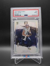 2023 Panini Impeccable Will Levis /50 🔥 PSA 9 Rare!!!! Titans Silver