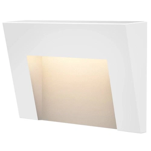 Hinkley Taper Step 4 1/2" Wide Satin White LED Step Light - Picture 6 of 10