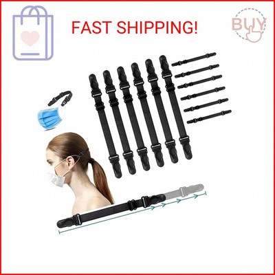 12 PCS Mask Holder Mask Ear Saver, Face Mask Extender Strap, Face Mask Holder to