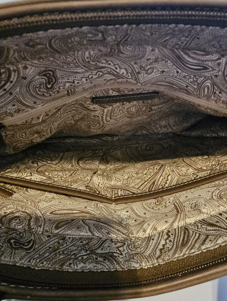 Bolso de Mano Blazin Roxx Todo Cuero Ocultar y Llevar Lg Estilo Occidental Foto 3 de 4