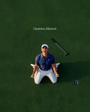 Rory McIlroy 2026 Masters Champion Poster Golf Tournament Wall Art