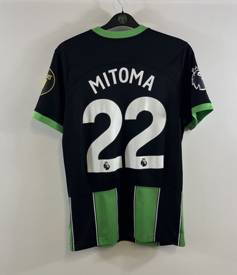Brighton Mitoma 22 Away Football Shirt 2023/25 Adults Medium Nike