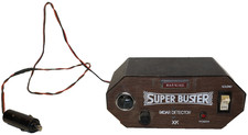 Vintage 1970s SUPER BUSTER XK Radar Detector TESTED and WORKING EUC