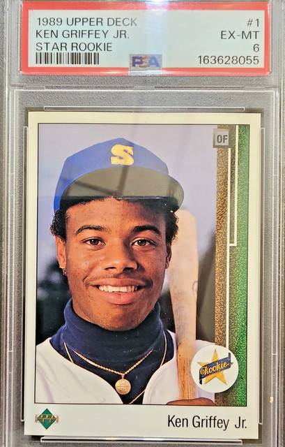 Ken Griffey Jr. 1989 Upper Deck Upper Deck Star Rookie
