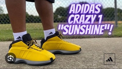 New 10 Adidas Kobe Bryant Crazy 1 2013 Sunshine All Star LA Lakers