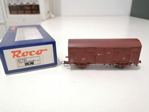 Roco H0 67781 Vagón Cerrado Tipo J Renfe Nuevo New OVP | Zustand: Nuevo