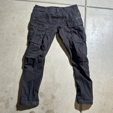G-Star Raw Rovic Zip 3D Regular Tapered Cargo Pants Mens 36x32 Grey Tactical