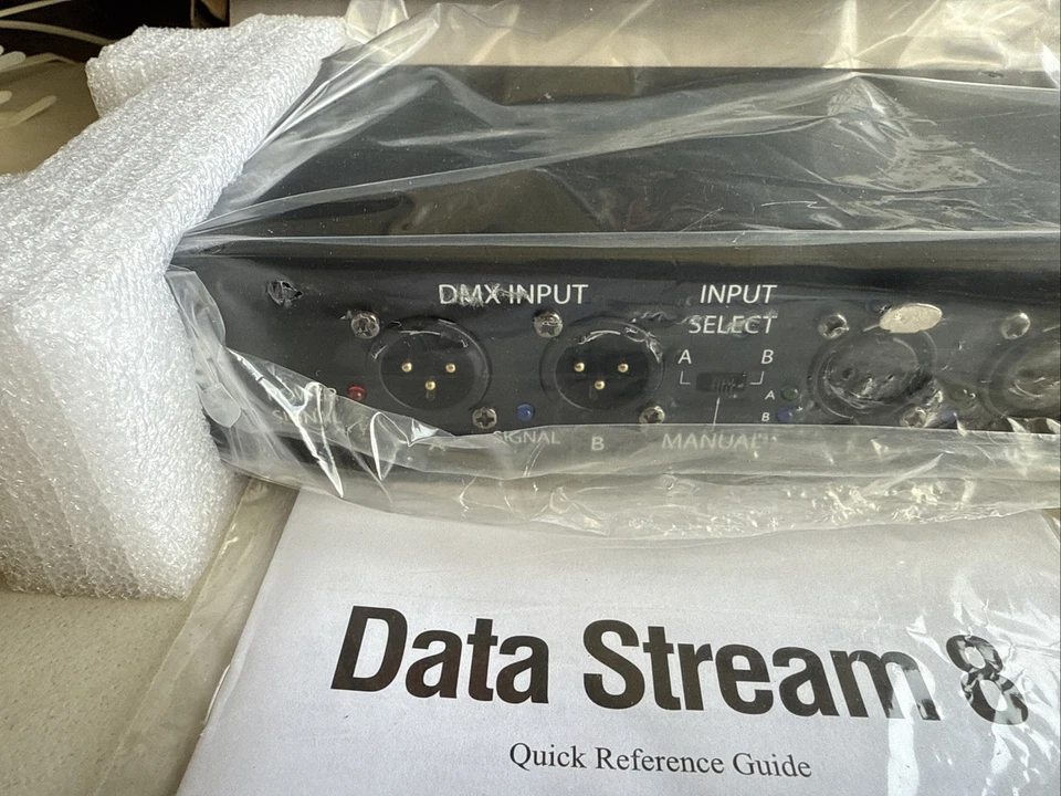 Chauvet DJ Data Stream 8 XLR DMX 3-Pin Rack Mountable Data Flexible Splitter ... - Image 2 of 4