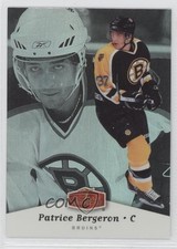 2006-07 Flair Showcase Upper Level Patrice Bergeron #9 0f8