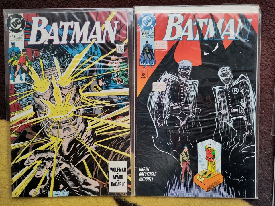 10 US DC BATMAN COMICS 430 441 443 445 446 456 462 464 469 470 WAR OF THE GODS - Bild 4 von 4