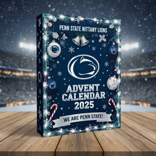 Penn State Nittany Lions We Are Penn State 2025 2D Flat Advent Calendar