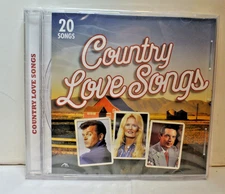 COUNTRY LOVE SONGS CD - 20 TRACK 2019 MEDLEY - MADE IN THE EU - BRAND NEW