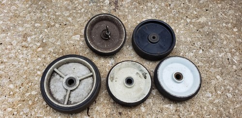 Lot Of 5 Edger Wheels Stihl