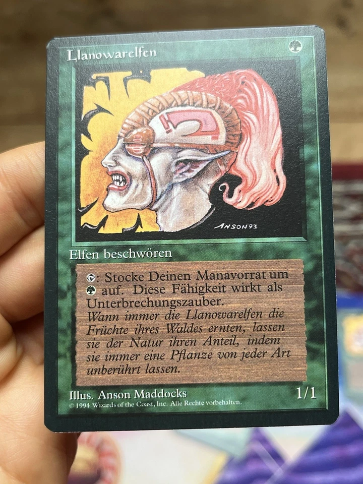 4x German FBB Llanowar Elves • Pack Fresh • MTG (1723) - Image 4 of 4