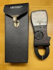 Vintage Amprobe Instrument Model FS-3 Clamp Multimeter with Case