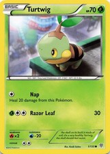 Pokémon TCG Turtwig #1/135 Plasma Storm NM