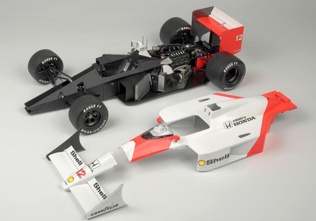 BEEMAX BX12002 1/12 Formula Series Monaco Grand Prix MP4/4 1988