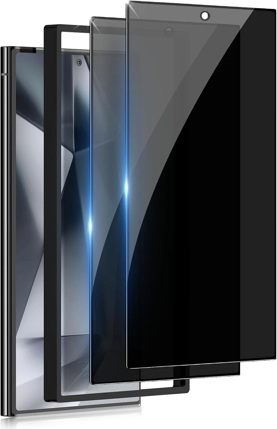Protector Pantalla Privacidad Vidrio Templado Samsung Galaxy S24 Ultra 2 Piezas