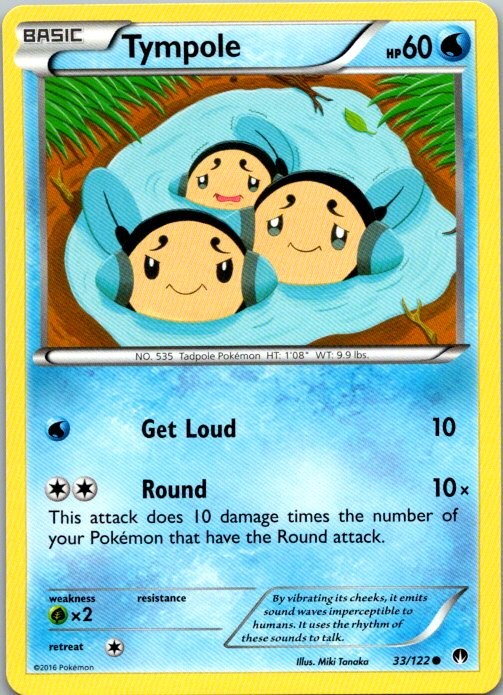 Tympole Common XY - BREAKpoint 33/122 NM