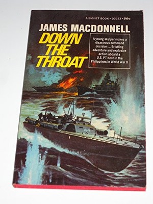 DOWN THE THROAT (VINTAGE SIGNET, D3233) By James Macdonnell Excellent Condition